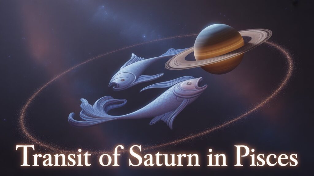Saturn transit in Pisces 2025-28
