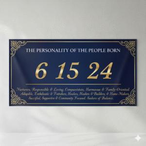 Birth (Main) Number Six 6