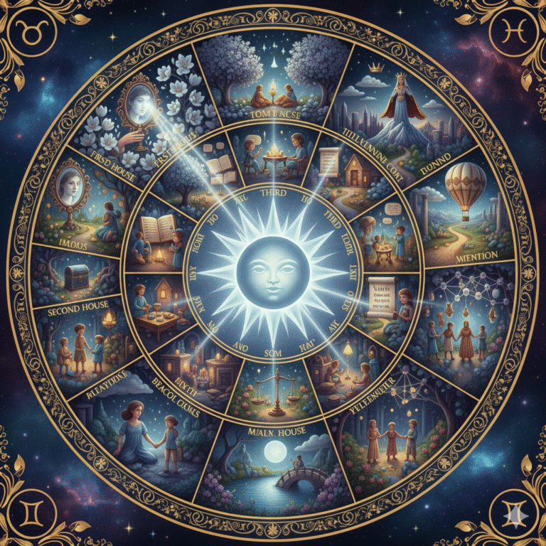 Moon Transit Effects in All Houses