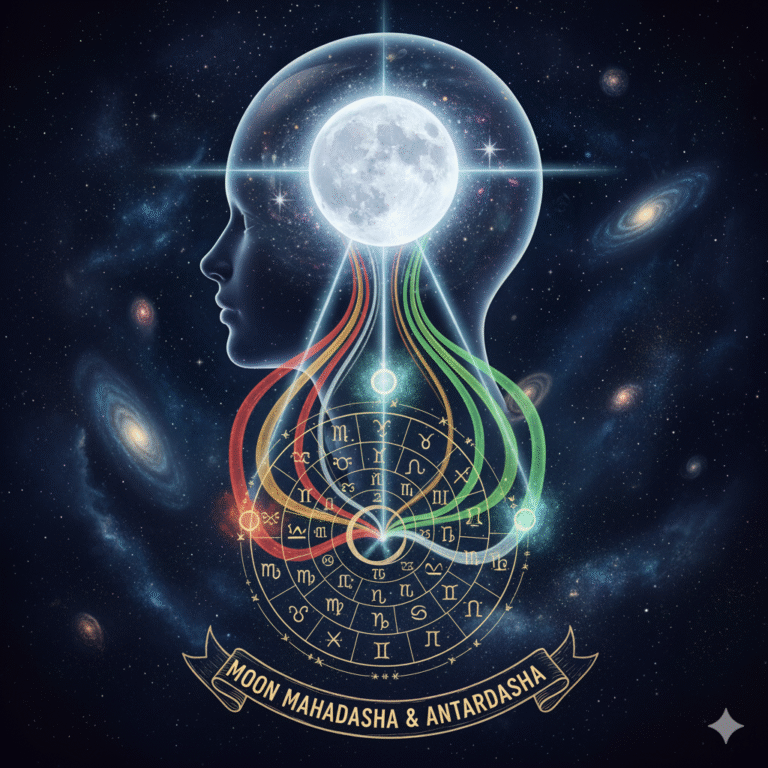 Moon mahadasha & antardasha of all planet in your horoscope