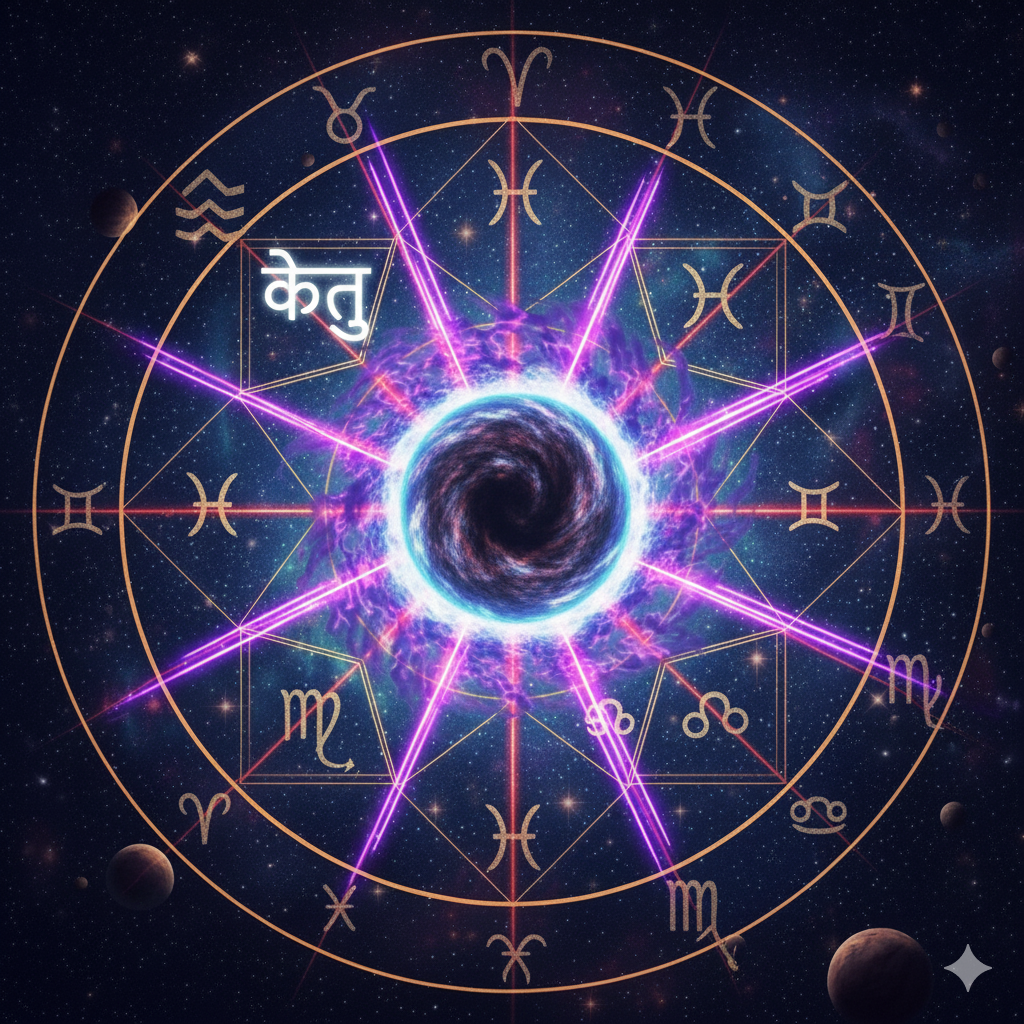 Effect of Ketu in the twelve houses in the Horoscope