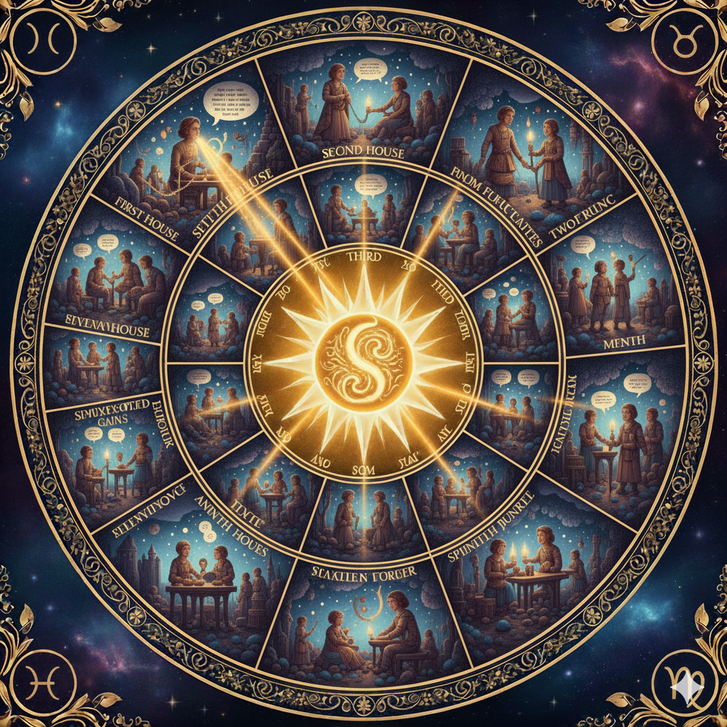 Ketu Transit Effects in All Houses