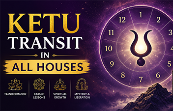 Ketu Transit in all houses